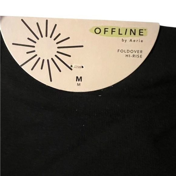 Aerie Offline OG Super Flare Foldover High Rise Leggings - Size M NWT! - Picture 5 of 8